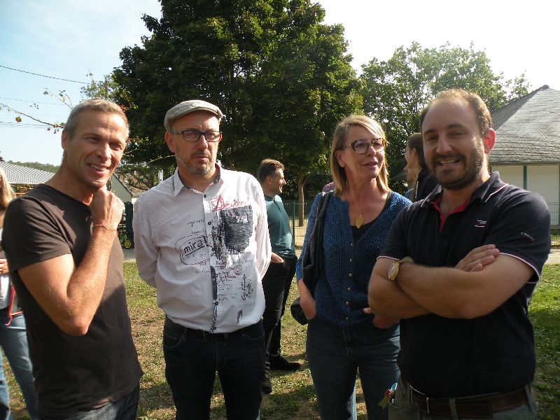 Inauguration de 2 sites de composteurs