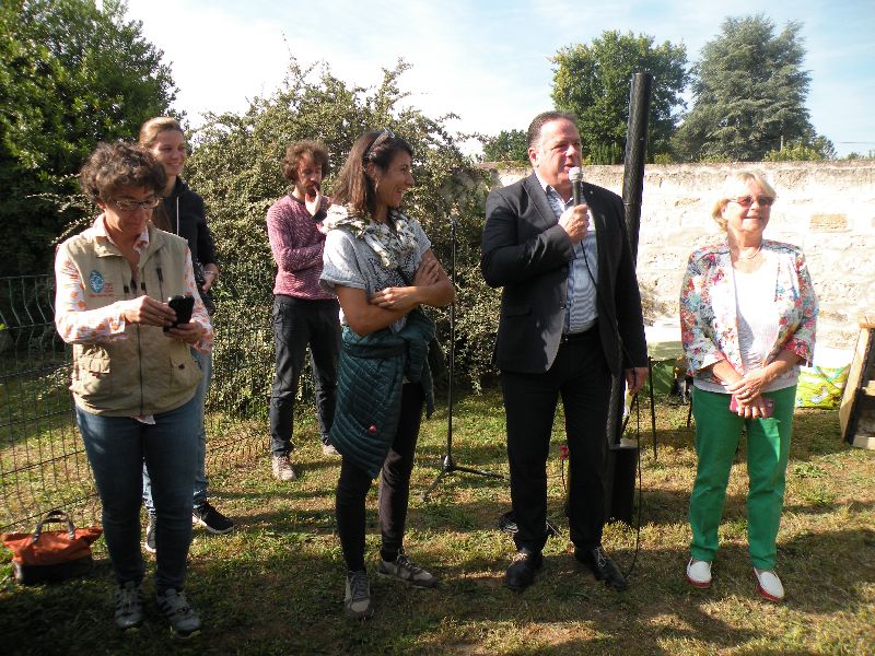 Inauguration de 2 sites de composteurs