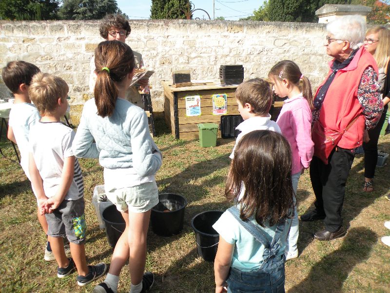 Inauguration de 2 sites de composteurs