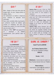 Senlis fait son théâtre avec "Art"