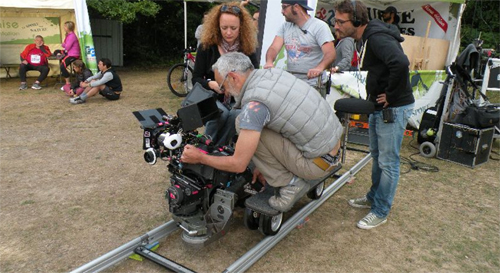 On tourne au Domaine des Trois châteaux