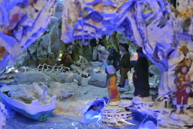 À Bonifacio, la crèche de Paul
