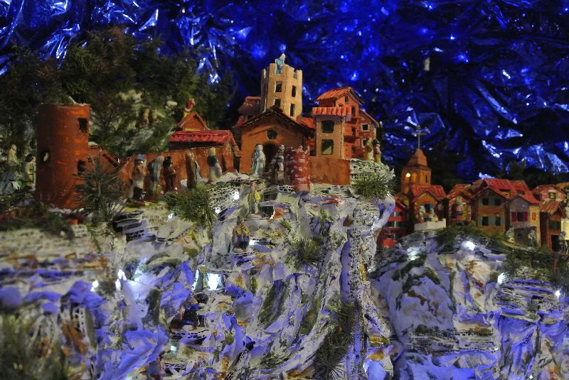 À Bonifacio, la crèche de Paul
