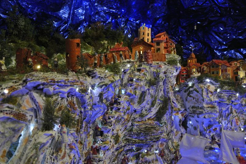 À Bonifacio, la crèche de Paul