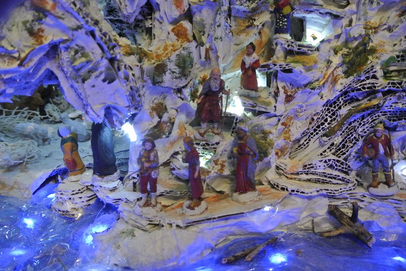 À Bonifacio, la crèche de Paul