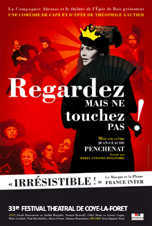 REGARDEZ MAIS NE TOUCHEZ PAS De Théophile Gautier et Bernard Lopez