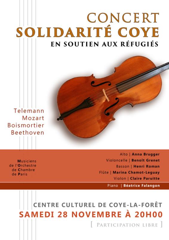 Concert « Solidarité Coye »