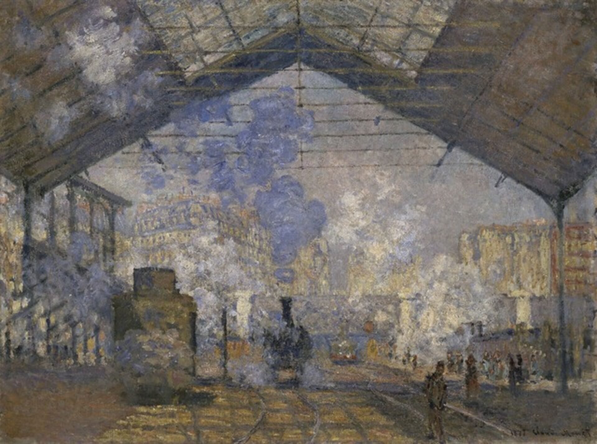 Traine la traine de la comète derrière le train-train commun.