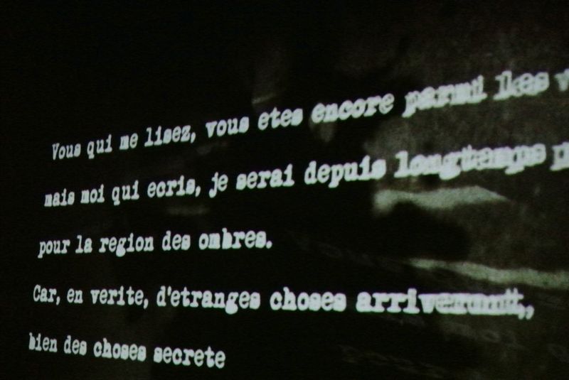MARGINALIA D’après Edgar Allan Poe