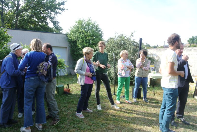 Inauguration de 2 sites de composteurs