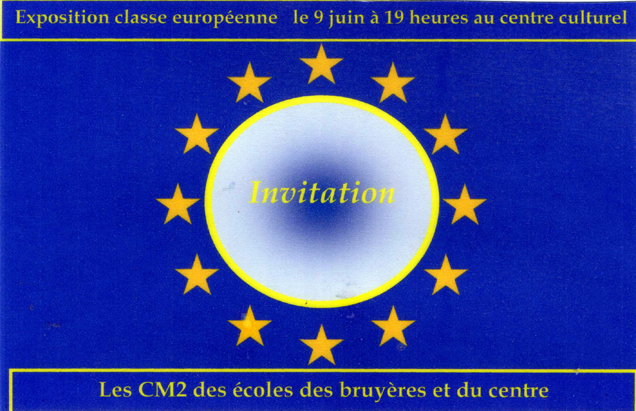 Exposition Classe européenne
