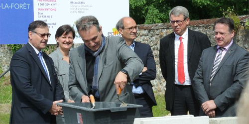 Projet Oise Habitat : La première pierre
