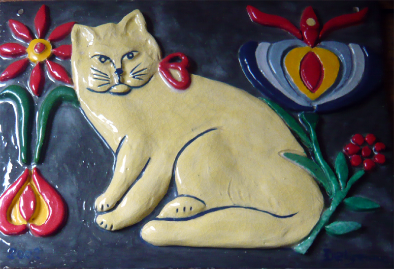 Jean-Marie Delzenne dans son atelier