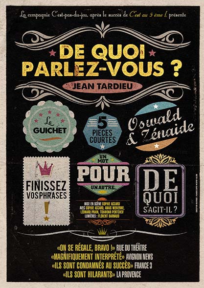 DE QUOI PARLEZ-VOUS ?