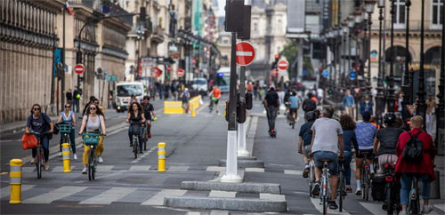 Le cauchemar vélorutionnaire des rues de Paris...